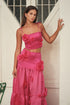 Falda Marigold Hibiscus Fucsia